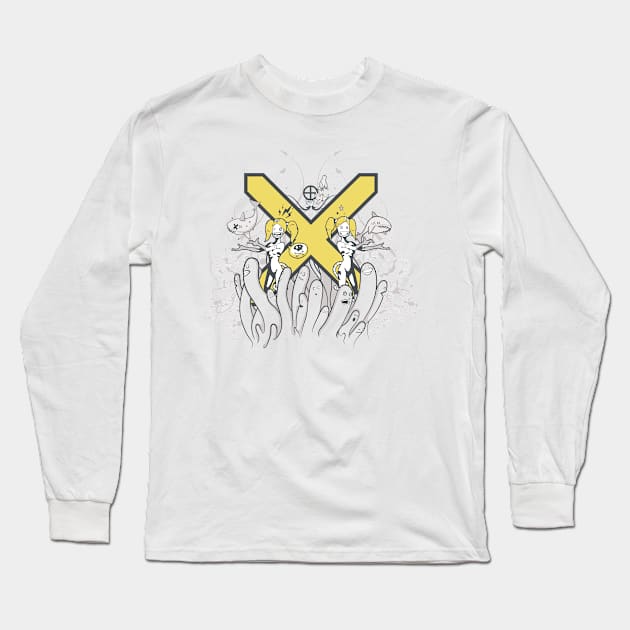 PLAN3T X-Y Long Sleeve T-Shirt by kobalt7